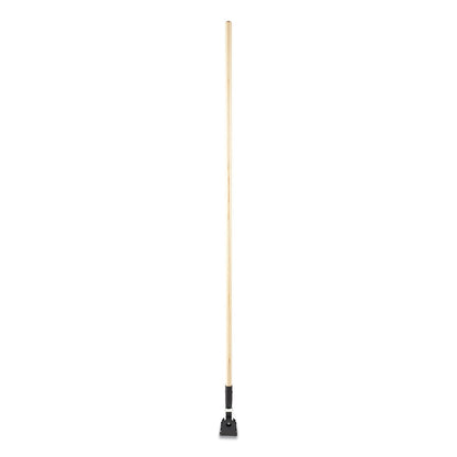 Rubbermaid Snap-On Hardwood Dust Mop Handle, 1.5" dia x 60", Natural