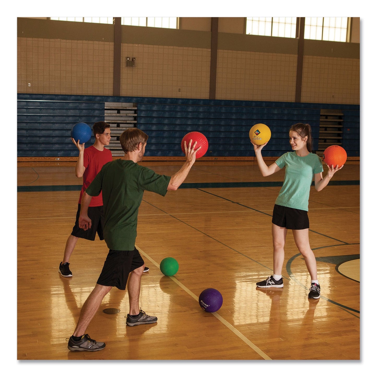 Champion Sports Playground Ball, 8.5" Diameter, Red