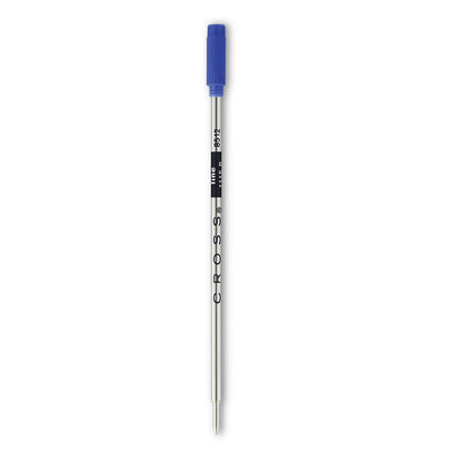 Cross Refills for Cross Ballpoint Pens, Fine Conical Tip, Blue Ink, 2/Pack