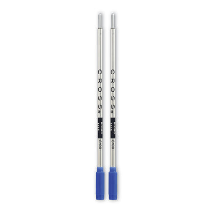 Cross Refills for Cross Ballpoint Pens, Bold Conical Tip, Blue Ink, 2/Pack