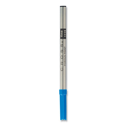 Cross Refill for Cross Selectip Porous Point Pens, Fine Bullet Tip, Blue Ink