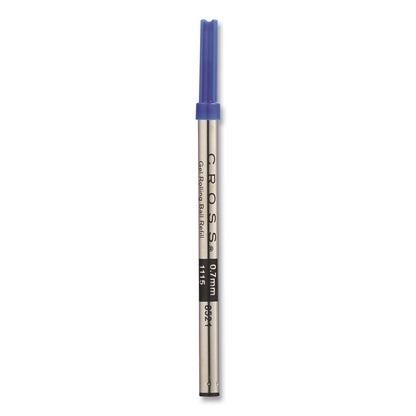 Cross Refill for Cross Selectip Gel Roller Ball Pens, Medium Conical Tip, Blue Ink