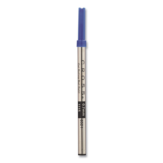 Cross Refill for Cross Selectip Gel Roller Ball Pens, Medium Conical Tip, Blue Ink