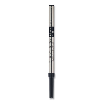 Cross Refill for Cross Selectip Gel Roller Ball Pens, Medium Conical Tip, Black Ink