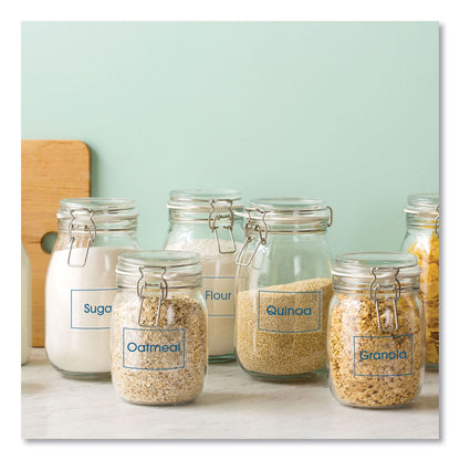 Avery Print-to-the-Edge Labels with Sure Feed and Easy Peel, 2 x 3, Glossy Clear, 80/Pack