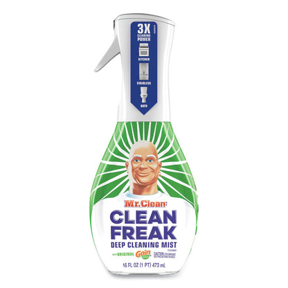 Mr. Clean Clean Freak Deep Cleaning Mist Multi-Surface Spray, Gain Original, 16 oz Spray Bottle, 6/Carton