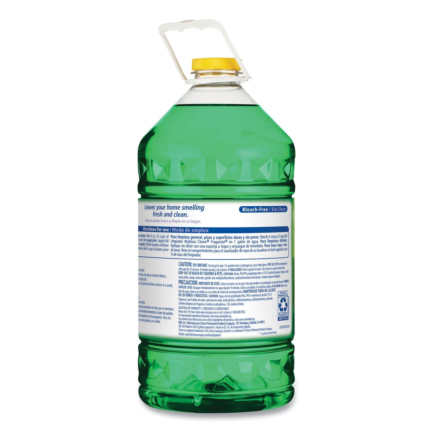 Clorox Fraganzia Multi-Purpose Cleaner, Forest Dew Scent, 175 oz Bottle, 3/Carton