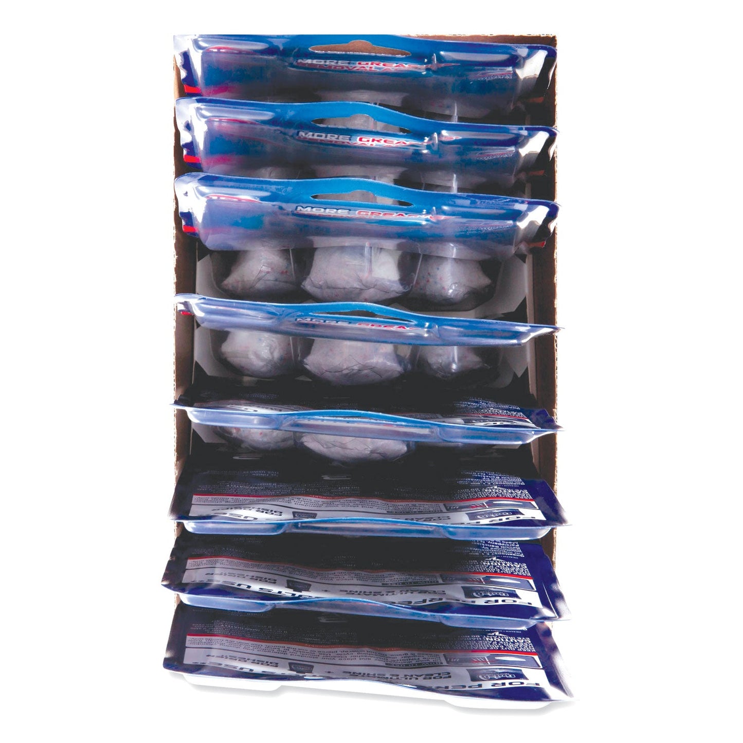 FINISH Dishwasher Cleaner Pouches, Original Scent, Pouch, 24 Tabs/Pouch, 8/Carton