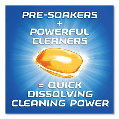 FINISH Dish Detergent Gelpacs, Orange Scent, 54/Box