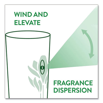 Air Wick Freshmatic Ultra Automatic Pure Starter Kit, 3.19 x 8.44 x 7.75, White/Gray, Tropical Flowers, 4/Carton