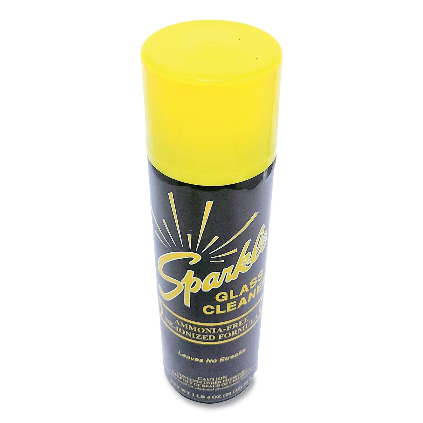 Sparkle Glass Cleaner, 20 oz Aerosol Spray, 12/Carton