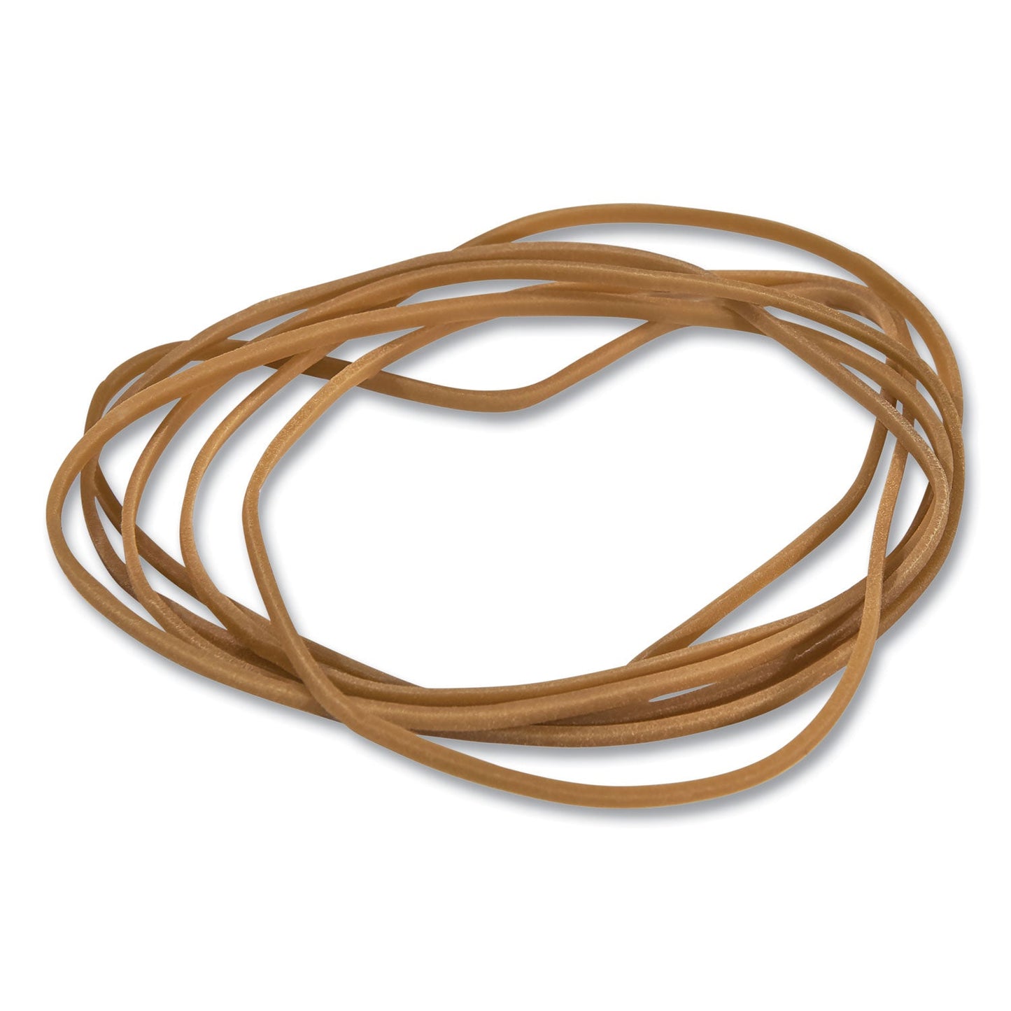 Universal Rubber Bands, Size 19, 0.04" Gauge, Beige, 1 lb Bag, 1,240/Pack