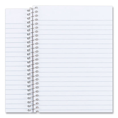 National Single-Subject Wirebound Notebooks, 1 Subject, Medium/College Rule, Kolor Kraft Blue Front Cover, 7.75 x 5, 80 Sheets