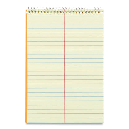 National Standard Spiral Steno Pad, Gregg Rule, Brown Cover, 60 Eye-Ease Green 6 x 9 Sheets