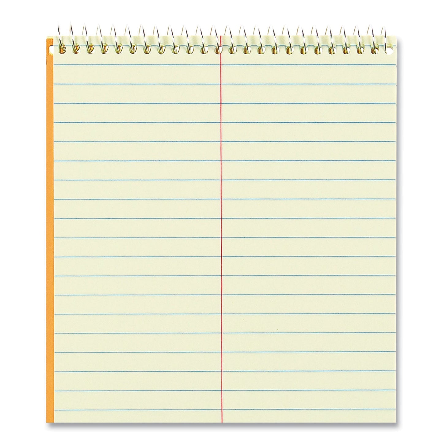 National Standard Spiral Steno Pad, Gregg Rule, Brown Cover, 60 Eye-Ease Green 6 x 9 Sheets