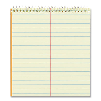 National Standard Spiral Steno Pad, Gregg Rule, Brown Cover, 60 Eye-Ease Green 6 x 9 Sheets