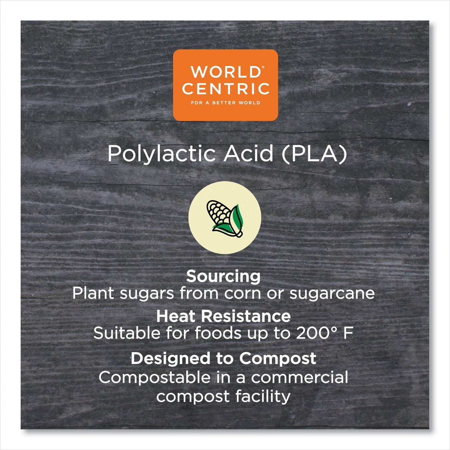World Centric PLA Clear Cold Cups, Souffle, 2 oz, Clear, 2,000/Carton