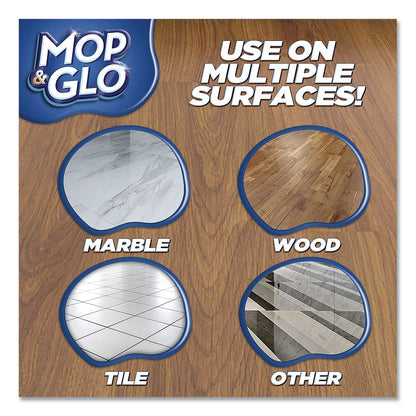 Professional MOP & GLO Triple Action Floor Shine Cleaner, Fresh Citrus Scent, 64 oz Bottle