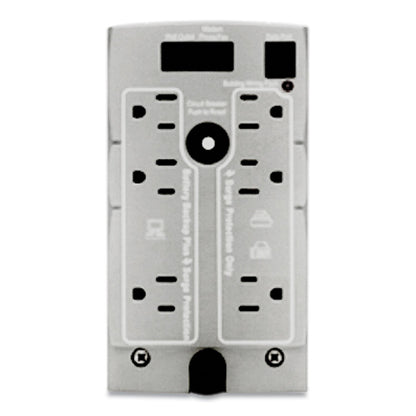 APC BK350 Back-UPS CS Battery Backup System, 6 Outlets, 350 VA, 1,020 J