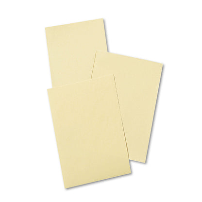 Pacon Cream Manila Drawing Paper, 50 lb Cover Weight, 12 x 18, Cream Manila, 500/Pack