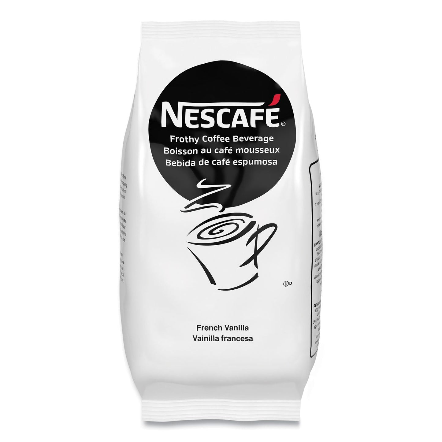 Nescafé Frothy Coffee Beverage, French Vanilla, 2 lb Bag