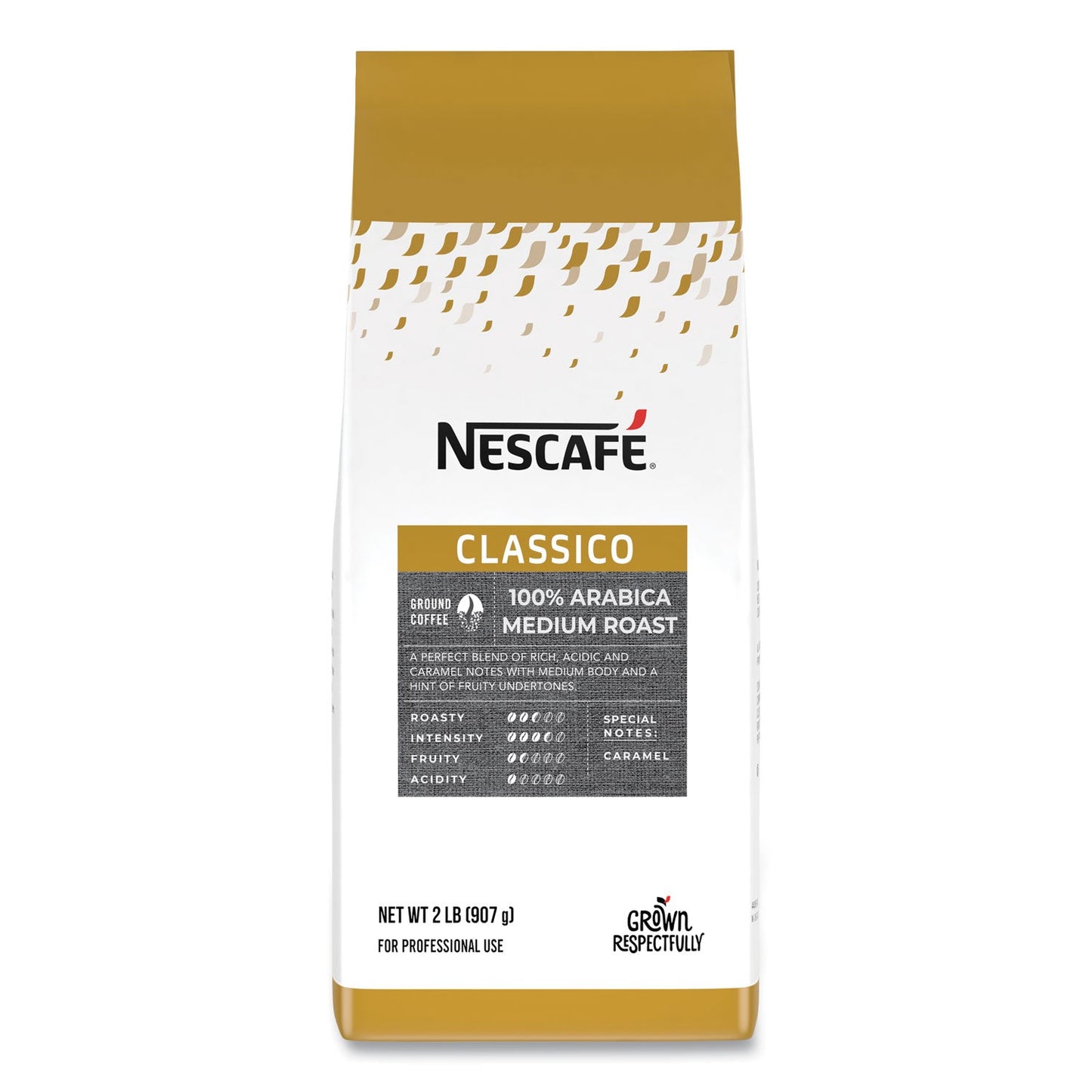 Nescafé Classico 100% Arabica Roast Ground Coffee, Medium Blend, 2 lb Bag