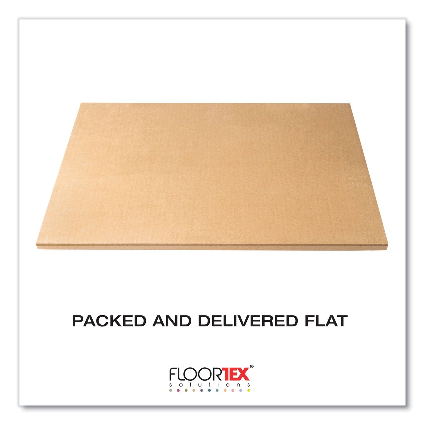 Floortex AFS-TEX 2000 Anti-Fatigue Mat, Rectangular, 20 x 32, Black