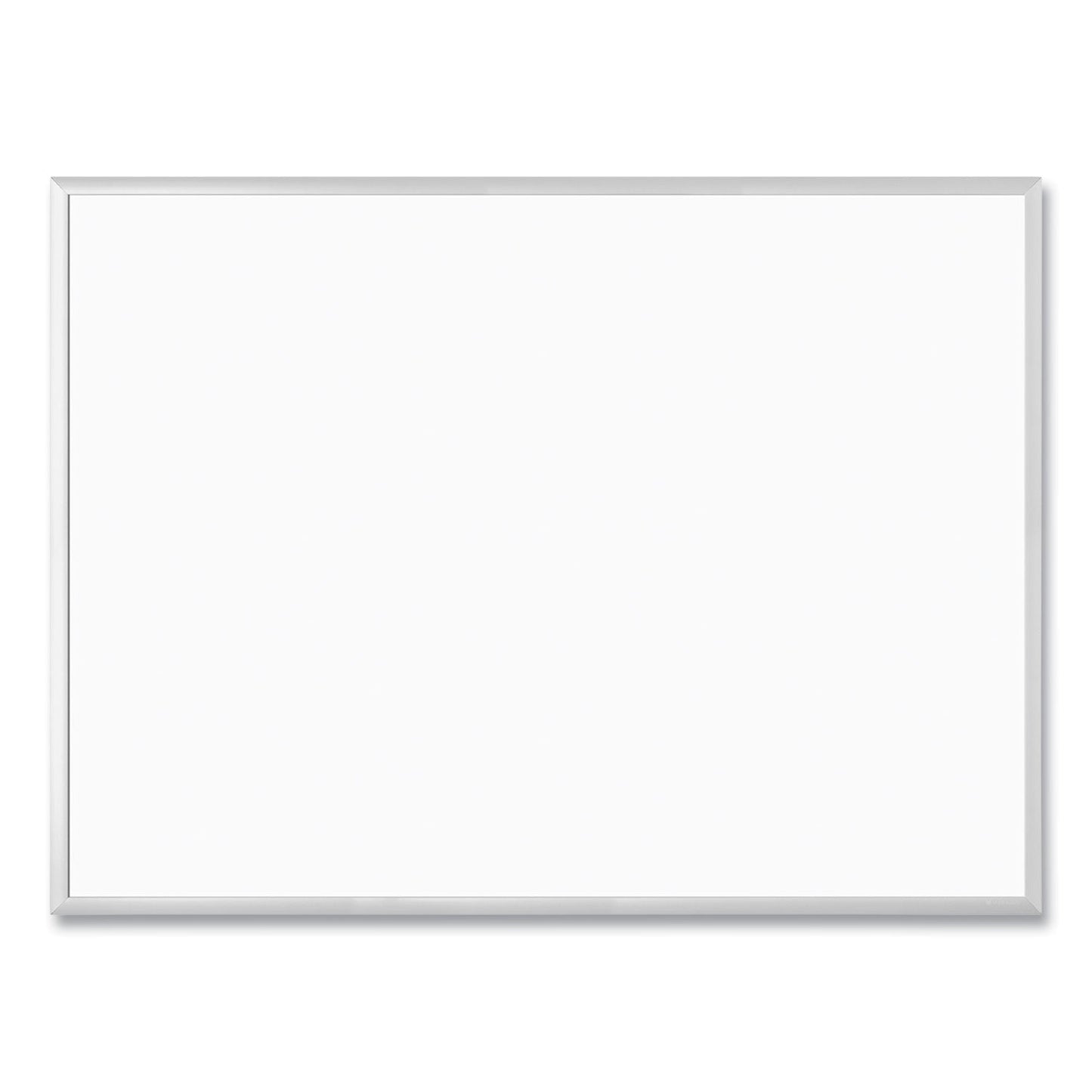 U Brands Melamine Dry Erase Board, 48 x 36, White Surface, Silver Frame