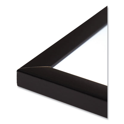 U Brands Magnetic Dry Erase Board with MDF Frame, 36 x 24, White Surface, Black Frame
