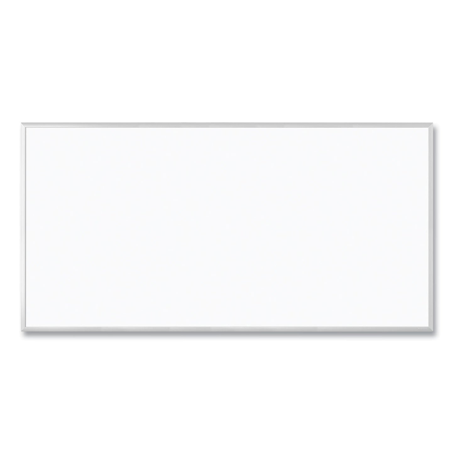 U Brands Magnetic Dry Erase Board with Aluminum Frame, 96 x 48, White Surface, Silver Frame