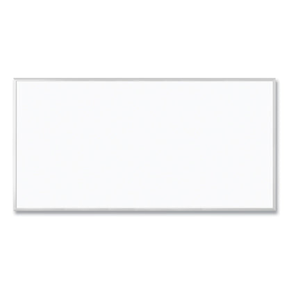 U Brands Magnetic Dry Erase Board with Aluminum Frame, 96 x 48, White Surface, Silver Frame