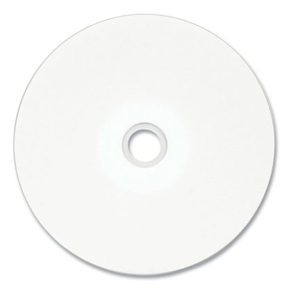 Verbatim CD-R Printable Recordable Disc, 700 MB/80 min, 52x, Spindle, White, 25/Pack
