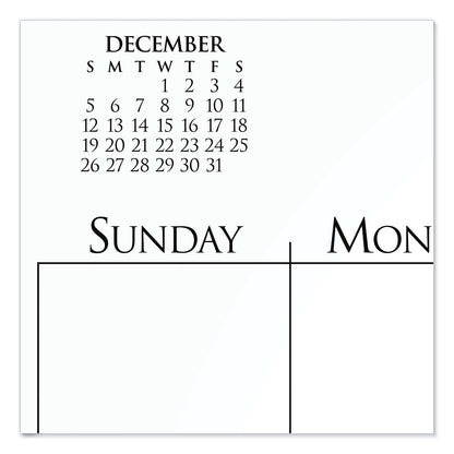AT-A-GLANCE Business Monthly Wall Calendar, 15 x 12, White/Black Sheets, 12-Month (Jan to Dec): 2023