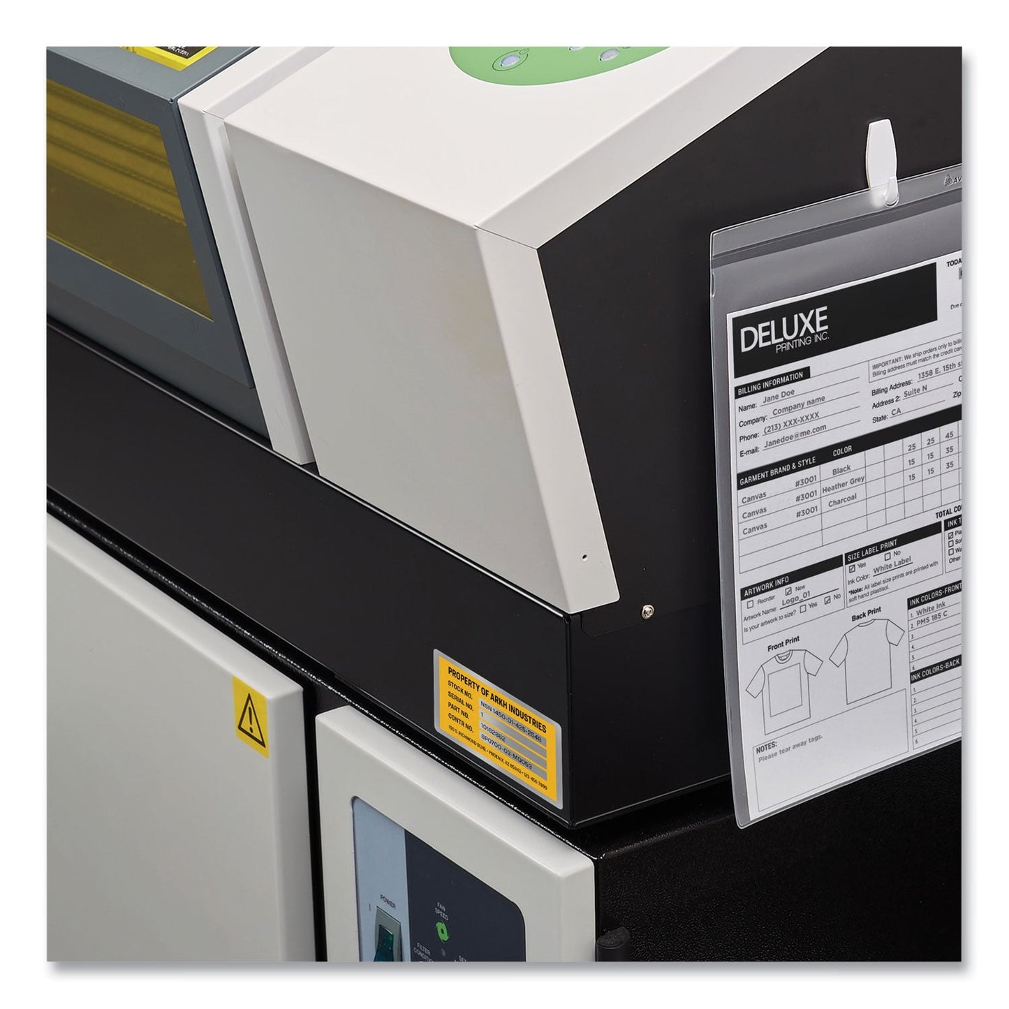 Avery PermaTrack Metallic Asset Tag Labels, Laser Printers, 2 x 3.75, Silver, 8/Sheet, 8 Sheets/Pack