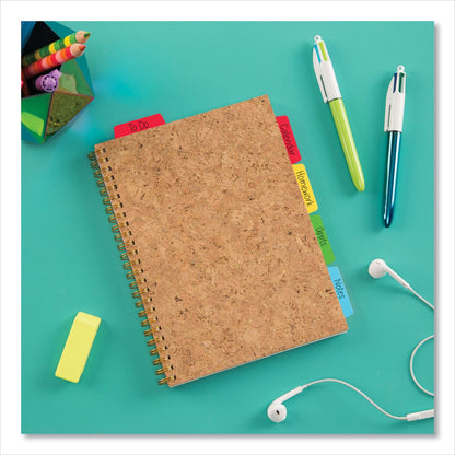 Avery Ultra Tabs Repositionable Tabs, Margin Tabs: 2.5" x 1", 1/5-Cut, Assorted Colors, 24/Pack
