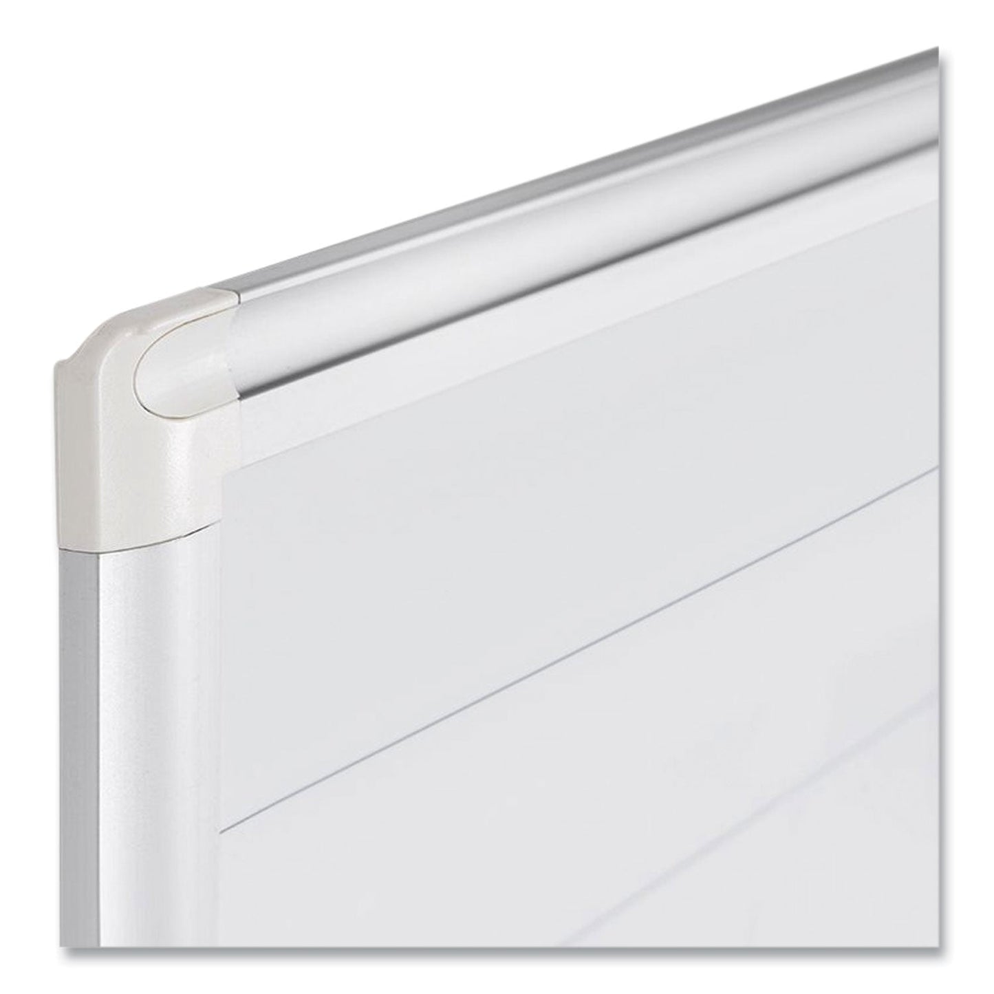 MasterVision Ruled Planning Board, 48 x 36, White/Silver