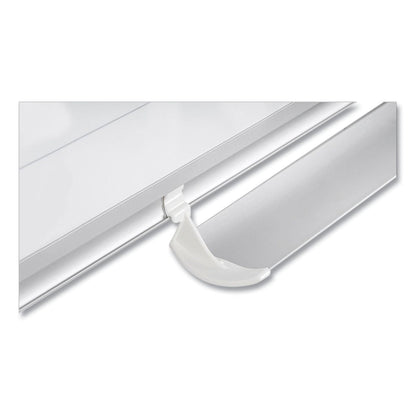 MasterVision Ruled Planning Board, 48 x 36, White/Silver