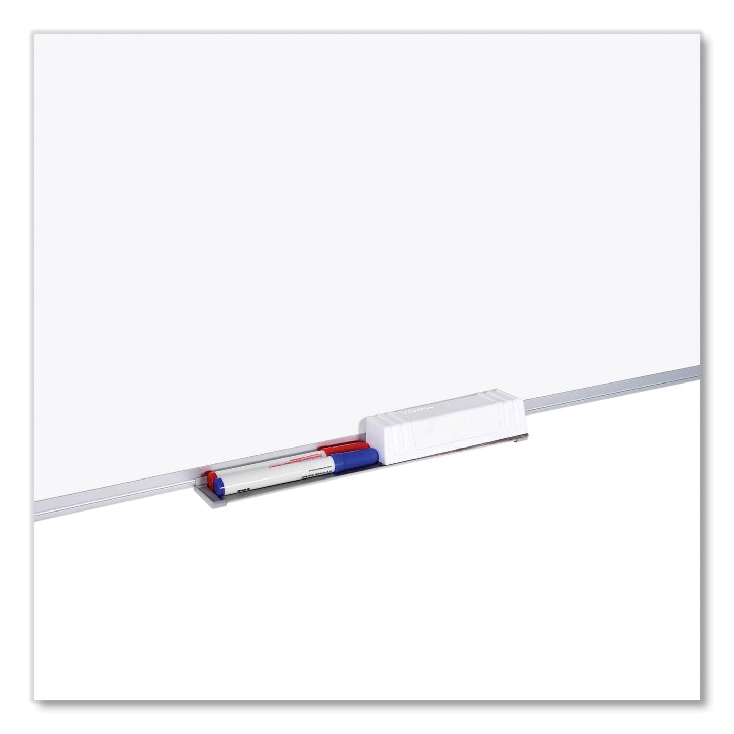 MasterVision Earth Silver Easy Clean Dry Erase Boards, 48 x 96, White, Aluminum Frame