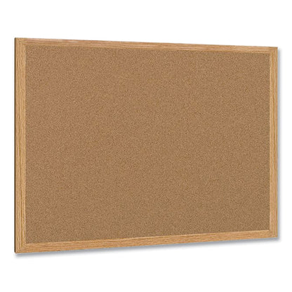 MasterVision Earth Cork Board, 24 x 36, Wood Frame