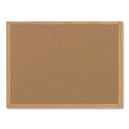 MasterVision Earth Cork Board, 36 x 48, Wood Frame