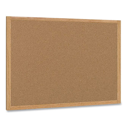 MasterVision Earth Cork Board, 48 x 72, Wood Frame