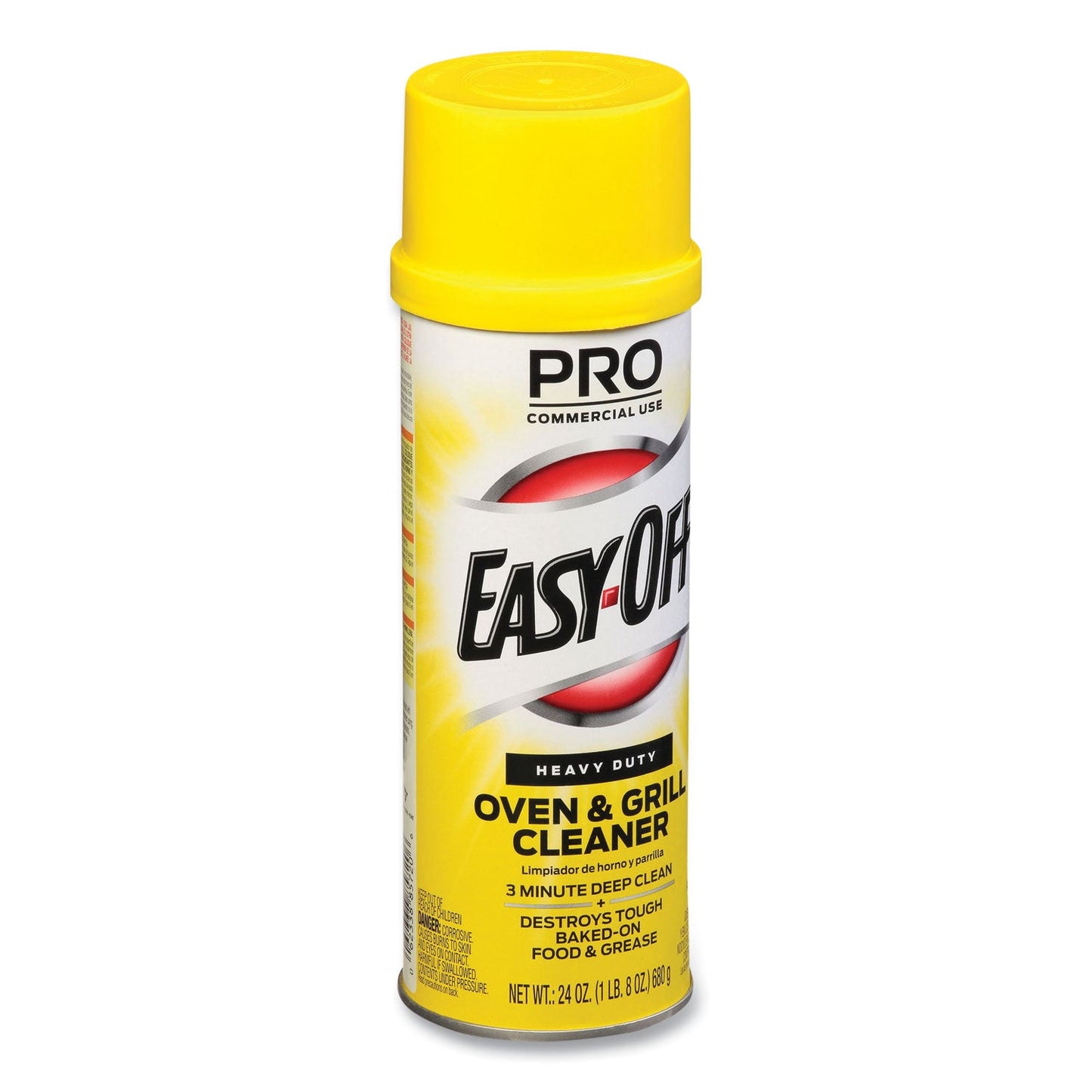 Professional EASY-OFF Oven and Grill Cleaner, Unscented, 24 oz Aerosol Spray