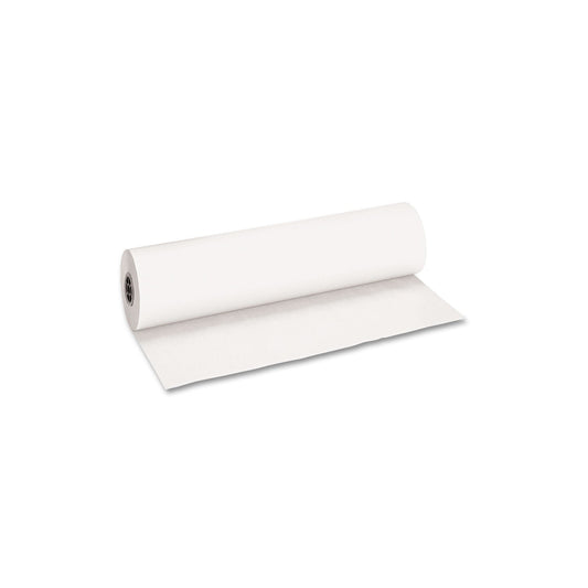 Pacon Decorol Flame Retardant Art Rolls, 40 lb Cover Weight, 36" x 1000 ft, Frost White