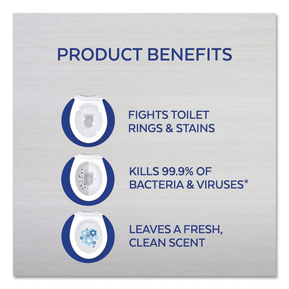 LYSOL Disinfectant Toilet Bowl Cleaner w/Lime/Rust Remover, Wintergreen, 24 oz, 9/Carton