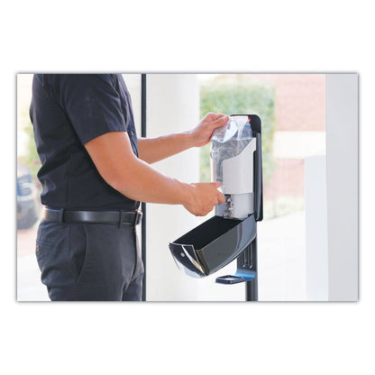 Rubbermaid AutoFoam Touch-Free Dispenser, 1,100 mL, 5.2 x 5.25 x 10.9, Black/Chrome