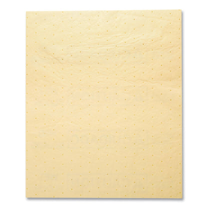 Rubbermaid Over-the-Spill Pad, Caution Wet Floor, 16 oz, 16.5 x 20, 22 Sheets/Pad