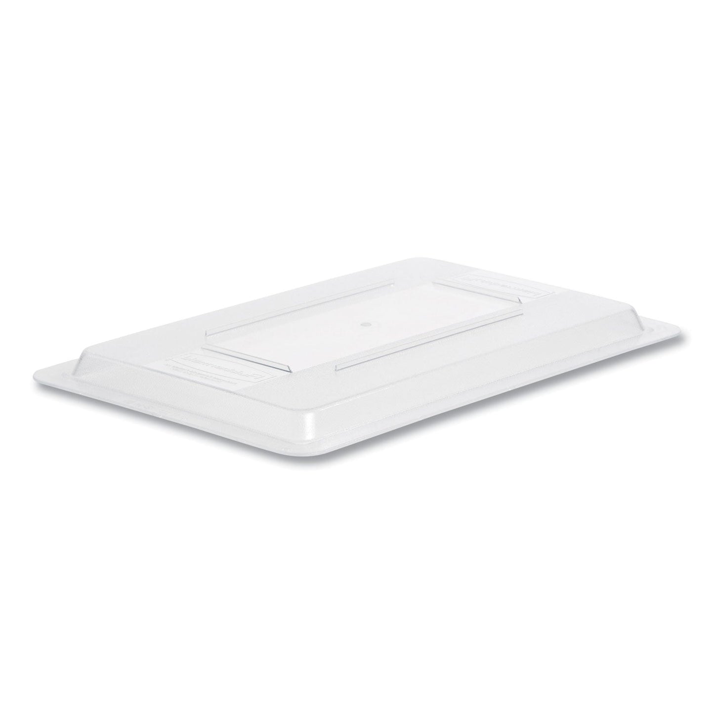 Rubbermaid Food/Tote Box Lids, 12 x 18, Clear, Plastic