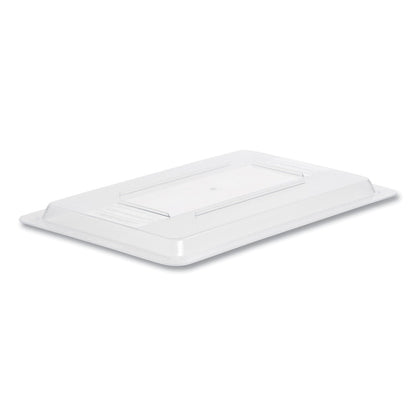 Rubbermaid Food/Tote Box Lids, 12 x 18, Clear, Plastic