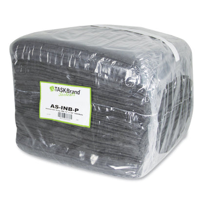 HOSPECO TASKBrand All Sorb Industrial Sorbent Pad, 0.24 gal, 15 x 18, 100/Carton