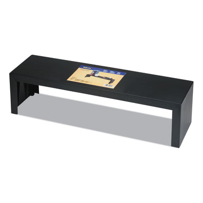 Fellowes Designer Suites Shelf, 30 lb Capacity, 26 x 7 x 6.75, Black Pearl